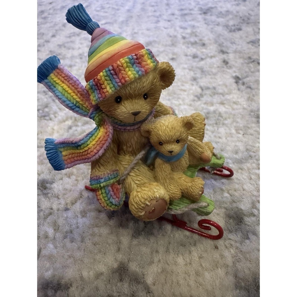 Cherished Teddies by Enesco 2001 JOAN The Best Part of Winter Is The 865133 CT9